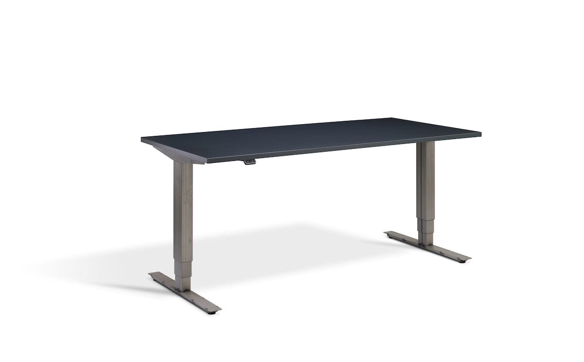 Advance Dual Motor Sit-Stand Desk - 800mm Deep Desktops - Raw Steel Frame