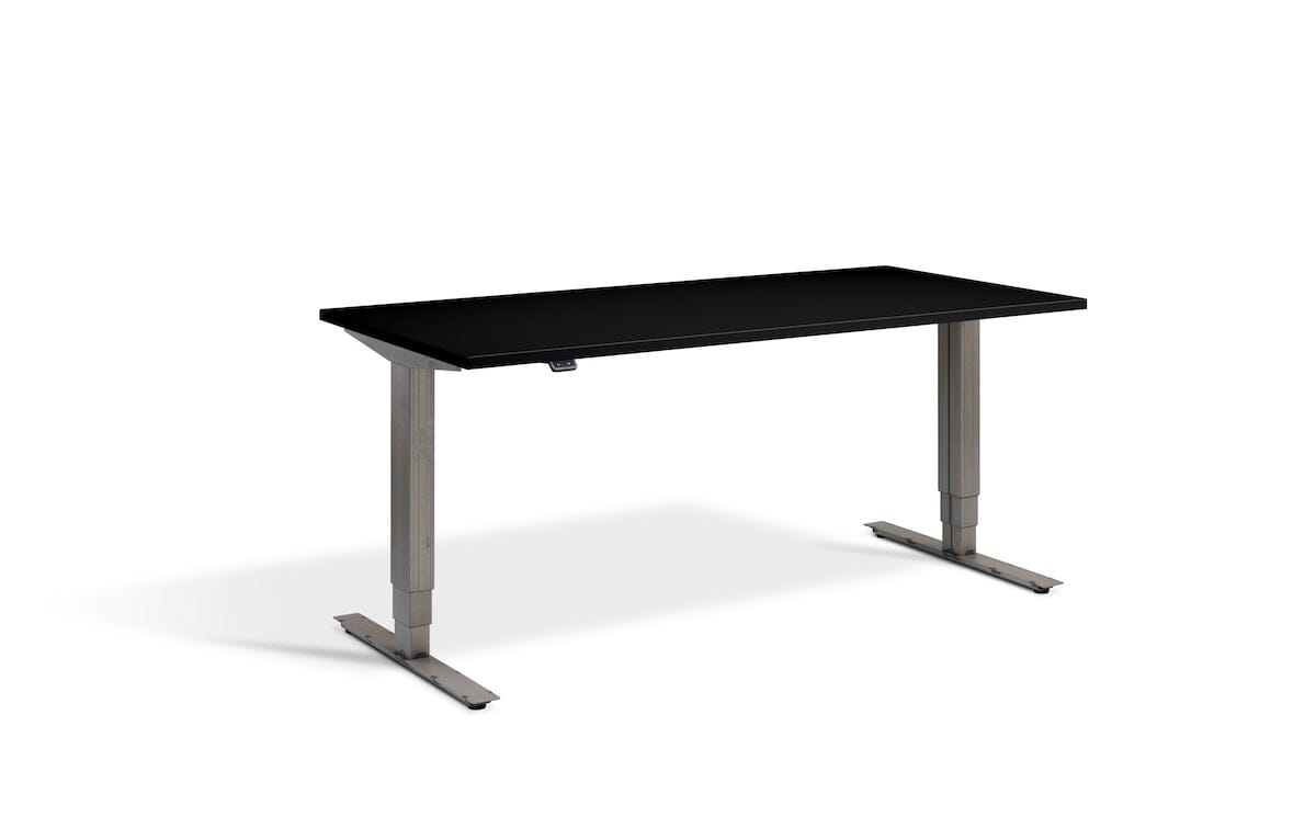 Advance Dual Motor Sit-Stand Desk - 800mm Deep Desktops - Raw Steel Frame