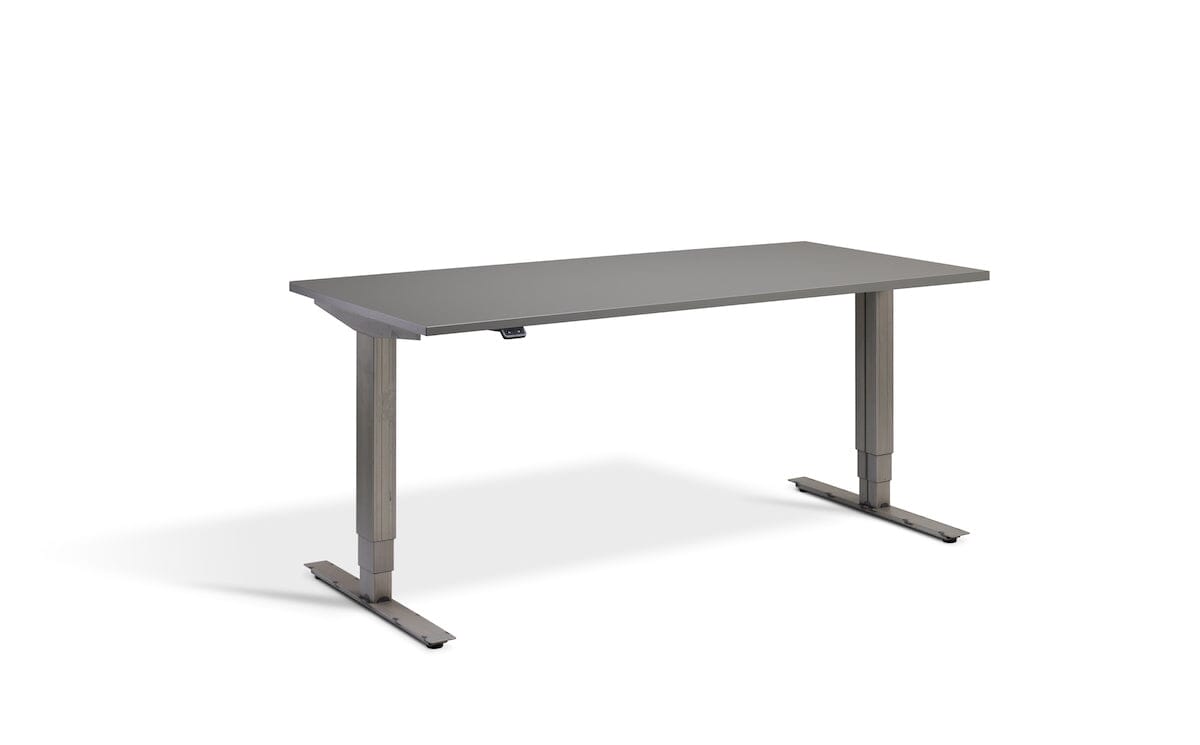 Advance Dual Motor Sit-Stand Desk - 800mm Deep Desktops - Raw Steel Frame