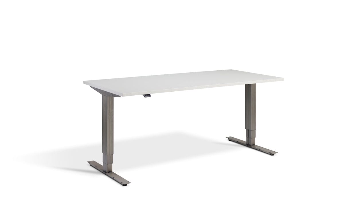 Advance Dual Motor Sit-Stand Desk - 800mm Deep Desktops - Raw Steel Frame
