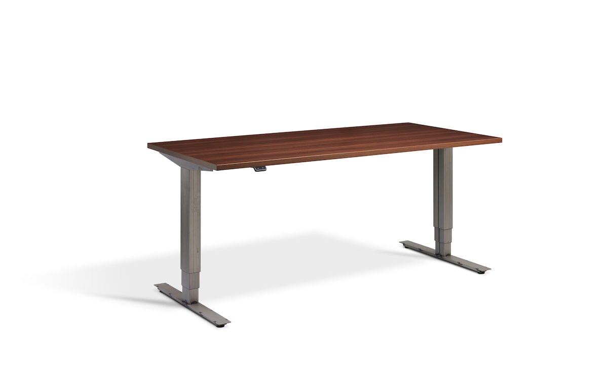 Advance Dual Motor Sit-Stand Desk - 700mm Deep Desktops - Raw Steel Frame