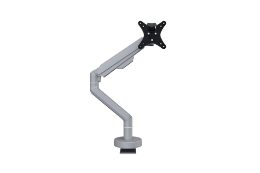Reach Plus Single Monitor Arm Accessories CMD Silver  
