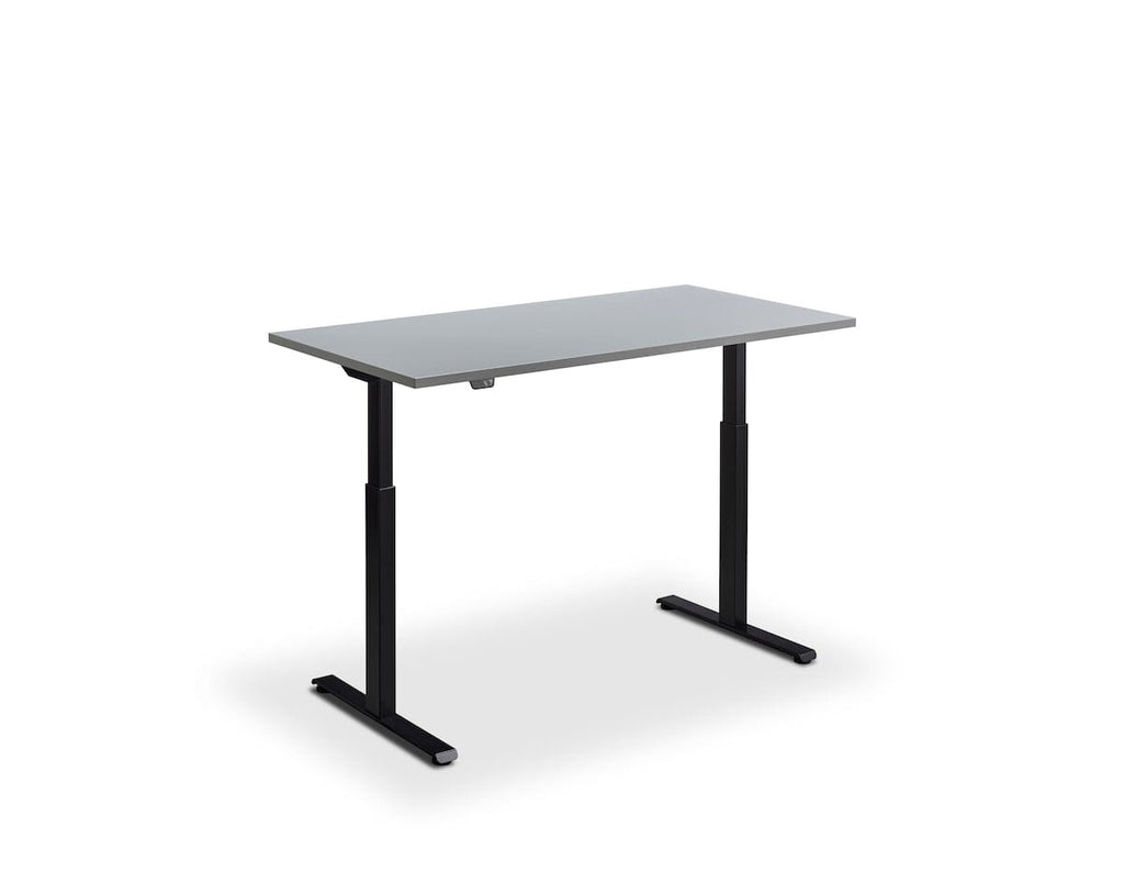 Lavoro Rusa Dual Motor Sit-Stand Desk - 700mm Deep Desktops - Black Frame - e-furniture
