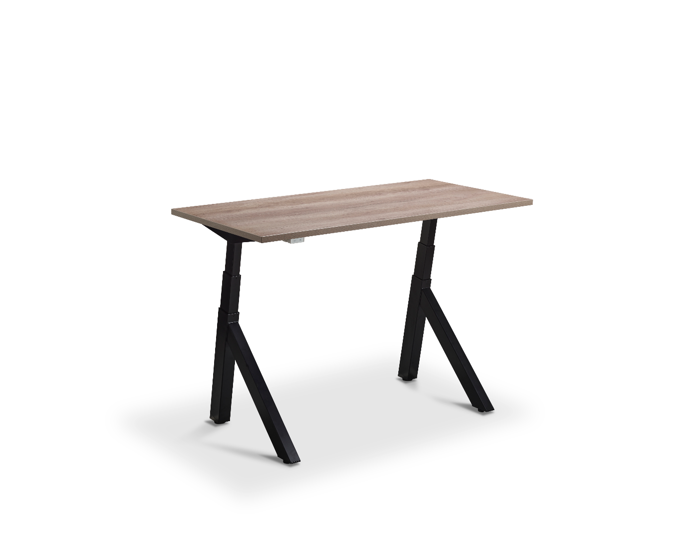 Grey Nebreska Oak GNO Black Frame