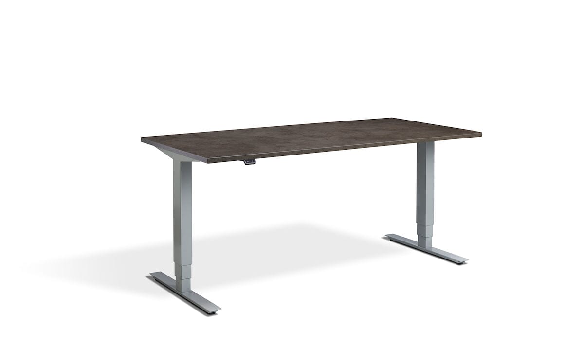 Dark Concrete DCO Silver Frame