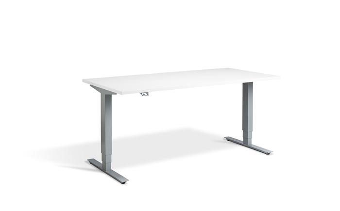 White WHI Silver Frame