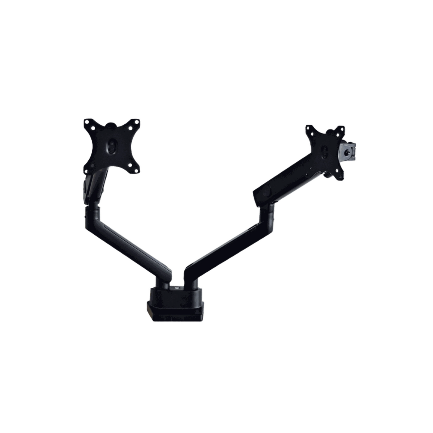 Twin Spring Assisted Monitor Arm | White