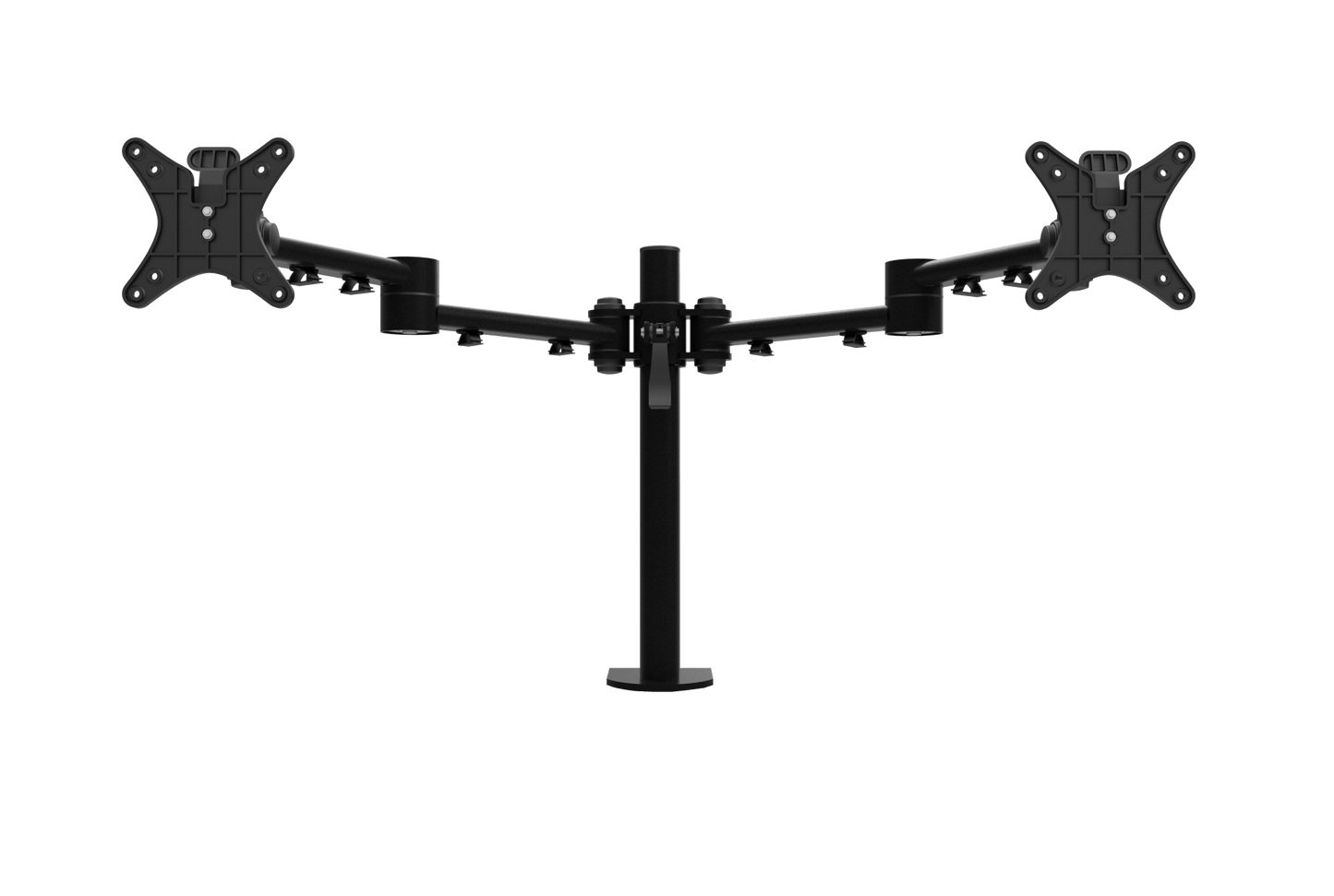 Vision HD Double Monitor Arm Accessories CMD Black  