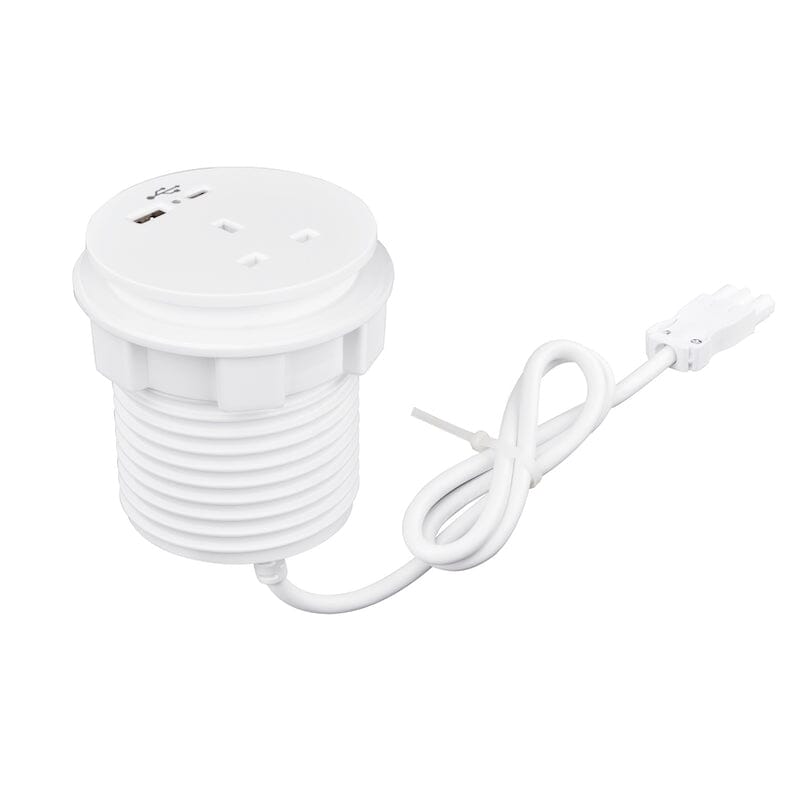 Sourcetec Ion with 1 Power and Dual Fast Charge USB A+C. - e-furniture