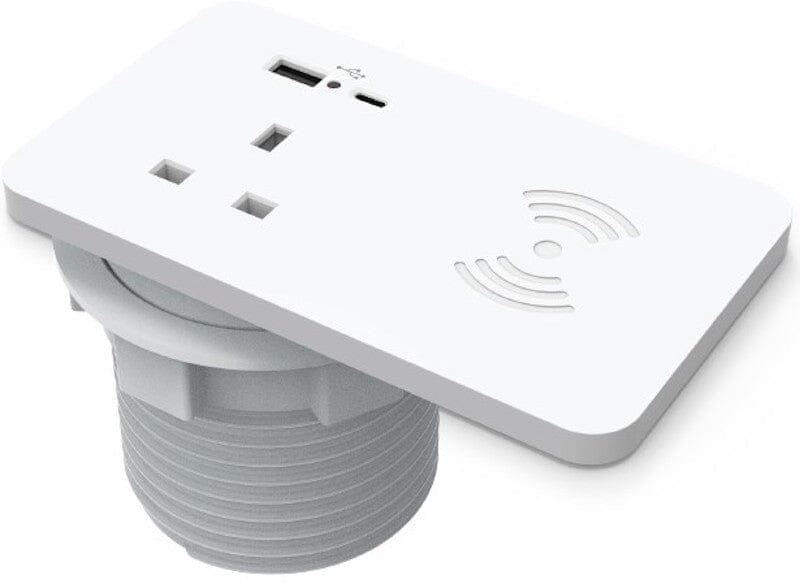 Sourcetec Ion Duo with 1 Power, Dual Fast Charge USB A+C and Wireless Charging Pad Accessories Sourcetec   