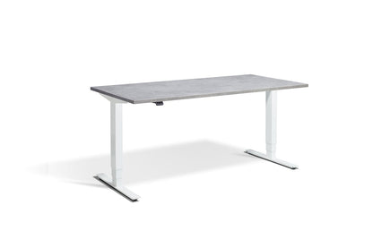 Light Concrete LCO White Frame