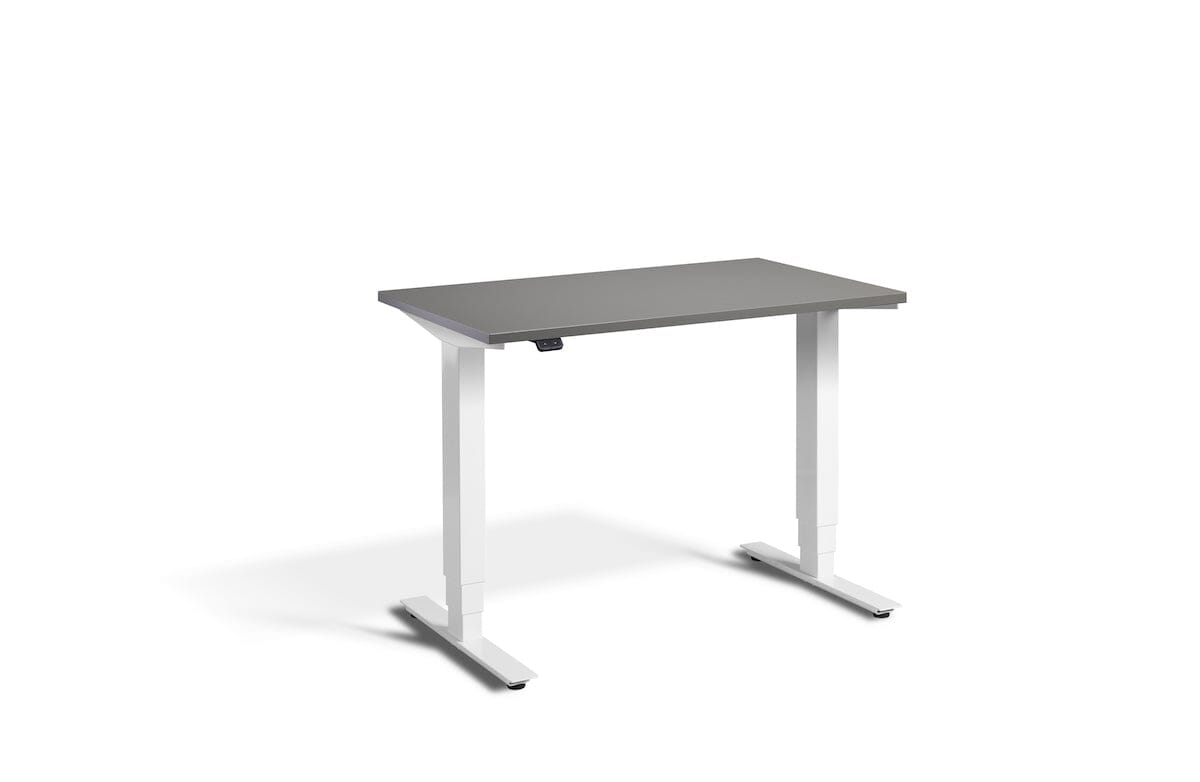 Lavoro Advance Mini Dual Motor Sit-Stand Desk - White Frame Accessories Lavoro Graphite  