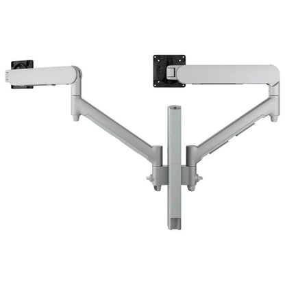 Atdec Dual Dynamic Arms on Post Accessories Atdec White Bolt Through 