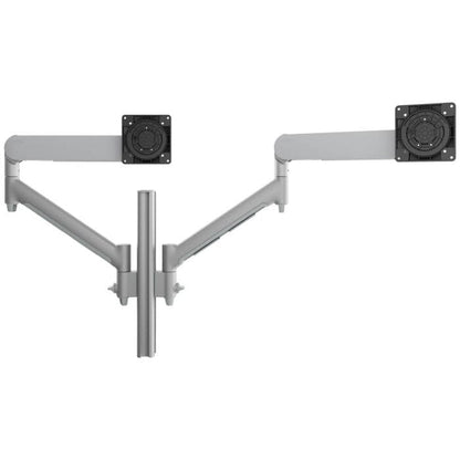 Atdec Dual Dynamic Arms on Post Accessories Atdec Silver Bolt Through 