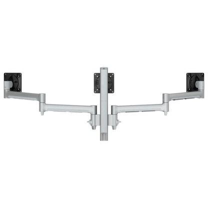 Atdec Triple Monitor Mount with Post Accessories Atdec Silver Bolt Through 