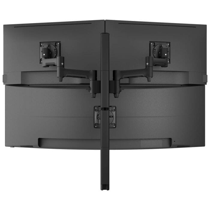 Atdec Triple Monitor Stack Mount Accessories Atdec   