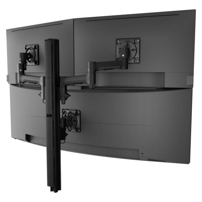 Atdec Triple Monitor Stack Mount Accessories Atdec   