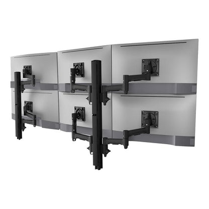 Atdec Hex Mount with Two Posts Accessories Atdec   