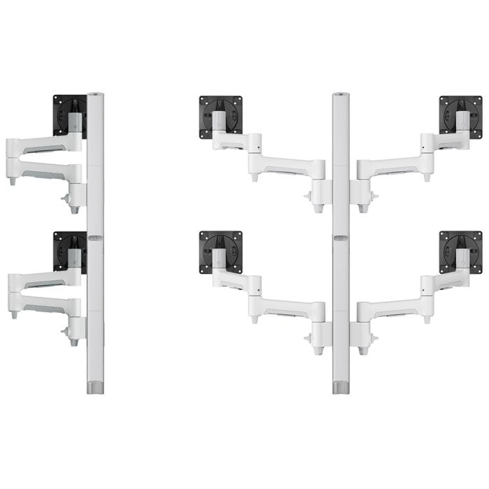 Atdec Hex Mount with Two Posts Accessories Atdec   