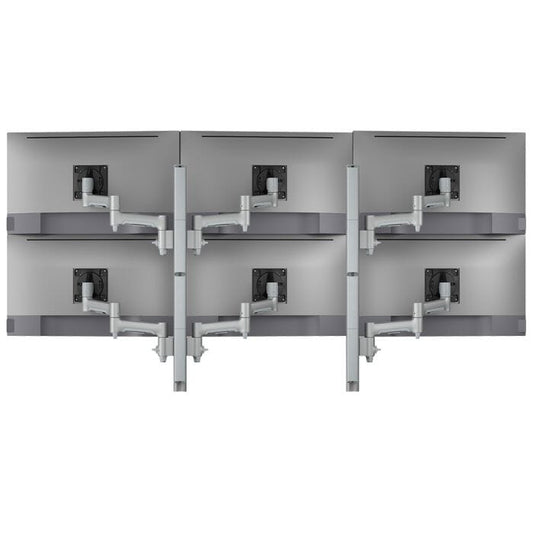 Atdec Hex Mount with Two Posts Accessories Atdec   