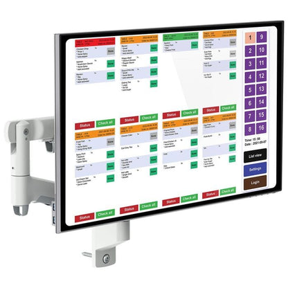 Atdec Single White Wall Mount Accessories Atdec   