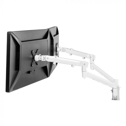 Atdec White Dual Dynamic Arms on Short Post Accessories Atdec   