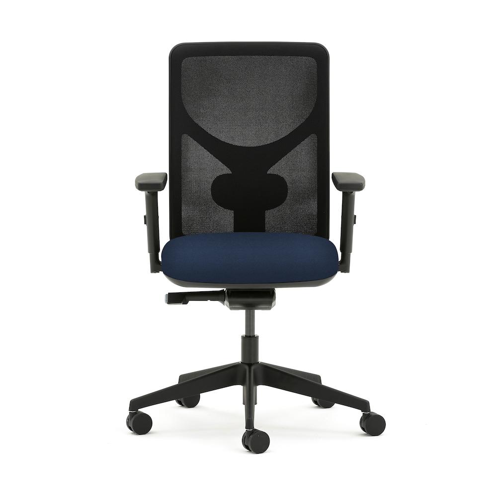 Pluto Plus Mesh Task Chair Accessories Torasen Blue Height Adjustable Arms 