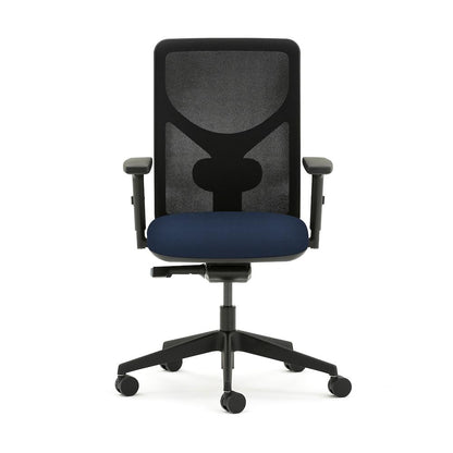 Pluto Plus Mesh Task Chair Accessories Torasen Blue Height Adjustable Arms 
