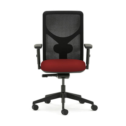 Pluto Plus Mesh Task Chair Accessories Torasen Red Height Adjustable Arms 