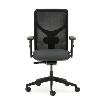 Pluto Plus Mesh Task Chair Accessories Torasen Grey Height Adjustable Arms 