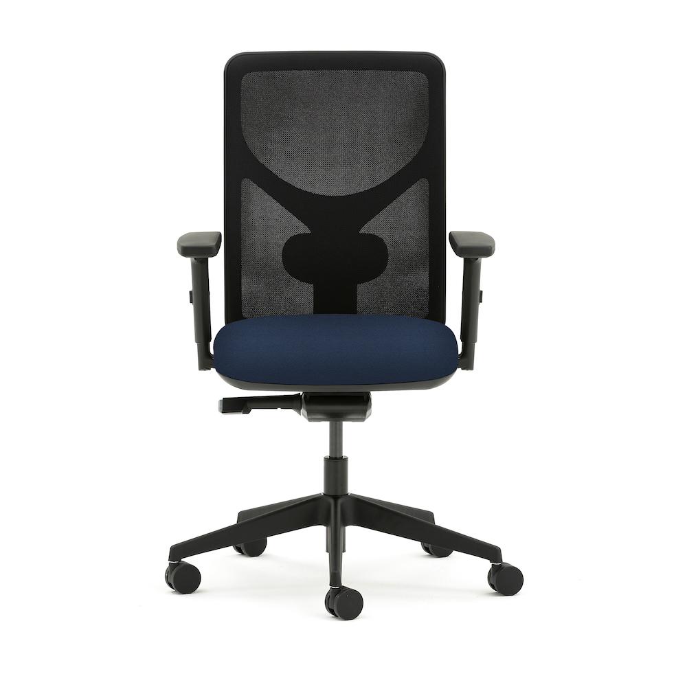 Pluto Plus Mesh Task Chair Accessories Torasen Blue Fold Down Arms 