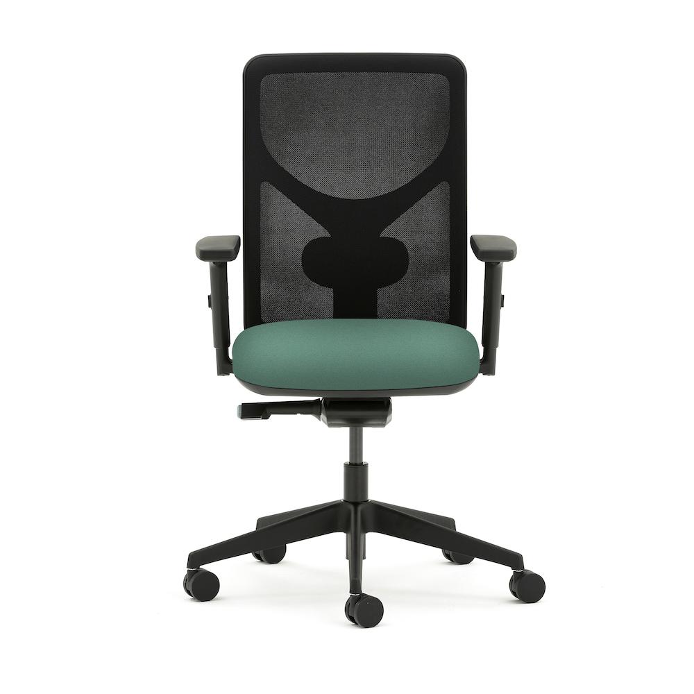 Pluto Plus Mesh Task Chair Accessories Torasen Green Fold Down Arms 