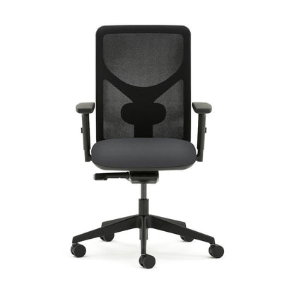 Pluto Plus Mesh Task Chair Accessories Torasen Grey Fold Down Arms 