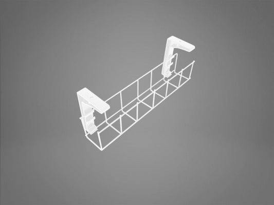 WG Series cable basket Accessories CMS Electracom White 650x50x50mm 