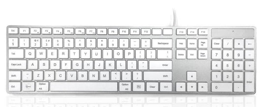 Accuratus 301 MAC - USB Wired Full Size Apple Mac Multimedia Keyboard Accessories Accuratus   