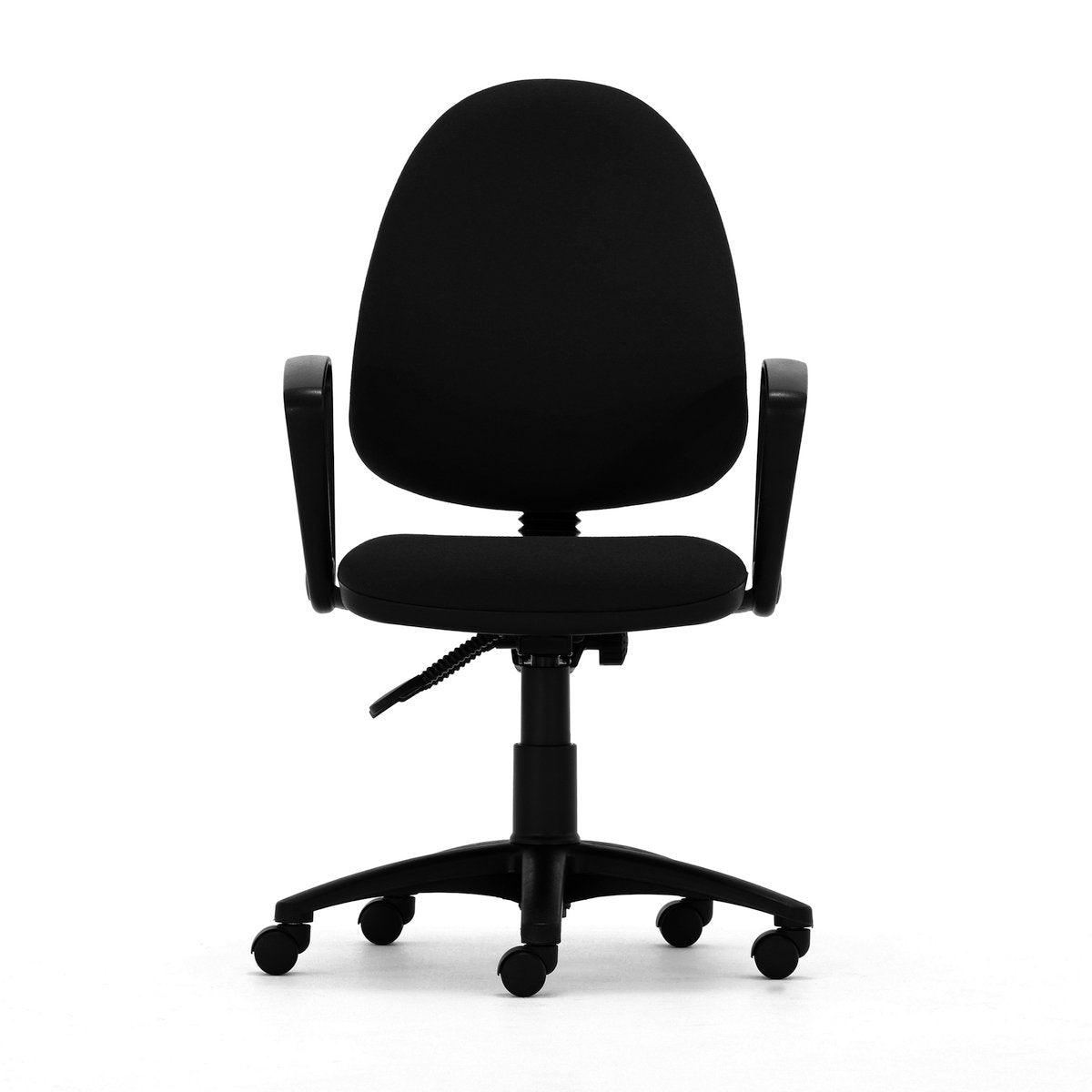 Mercury Task Chair Accessories Torasen Black Fixed Arms 