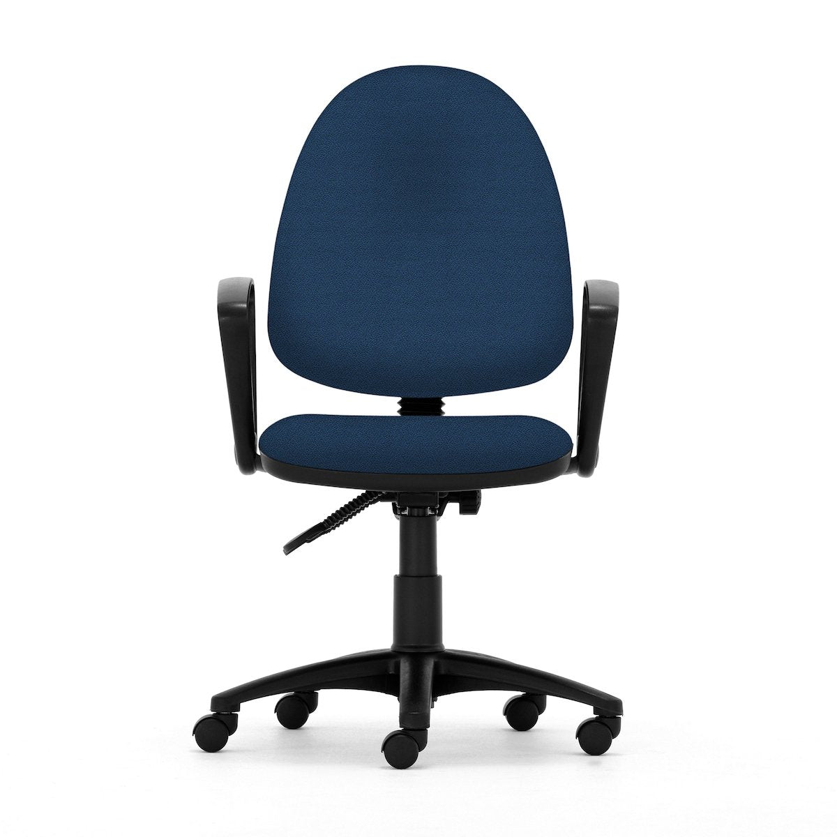 Mercury Task Chair Accessories Torasen Blue Fixed Arms 