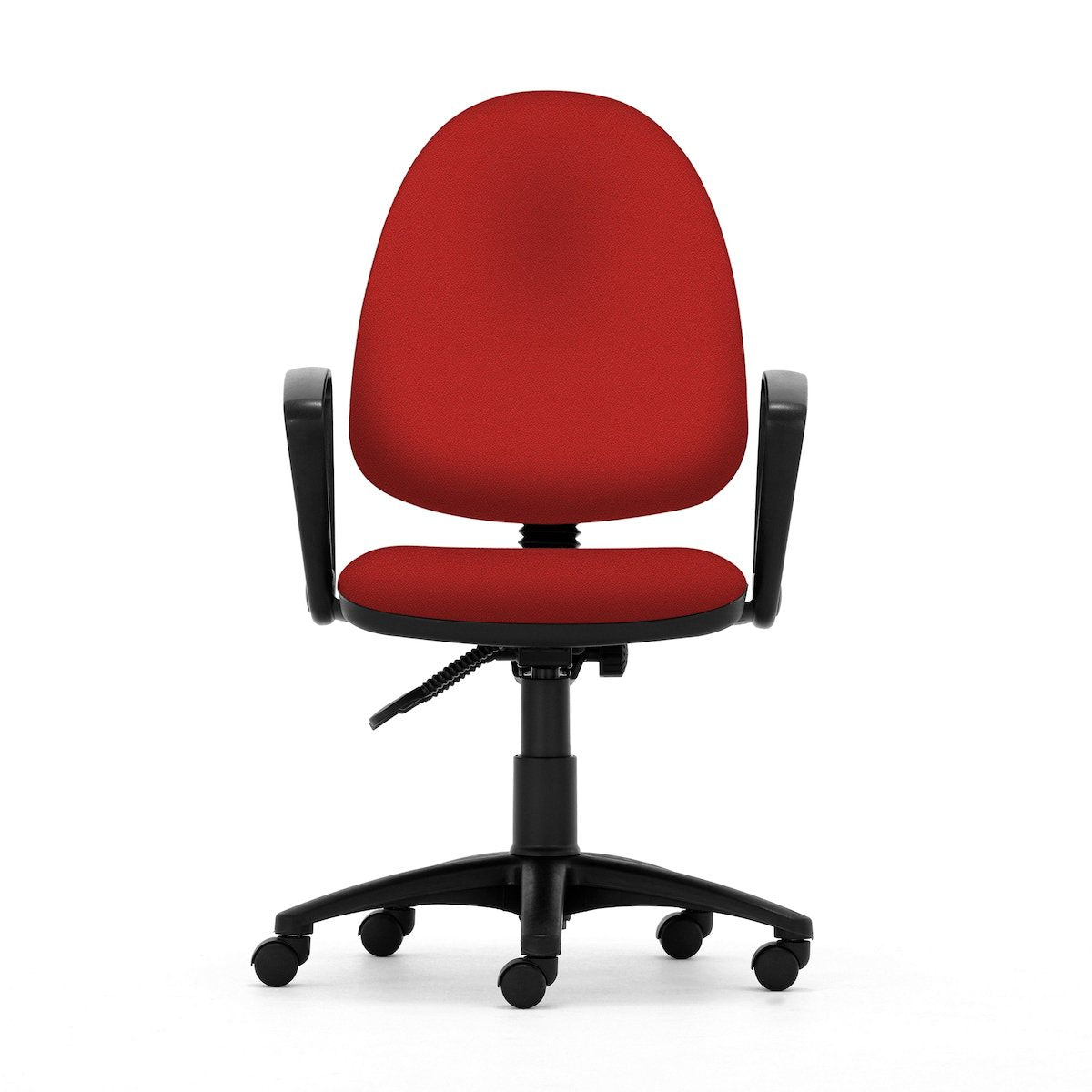 Mercury Task Chair Accessories Torasen Red Fixed Arms 