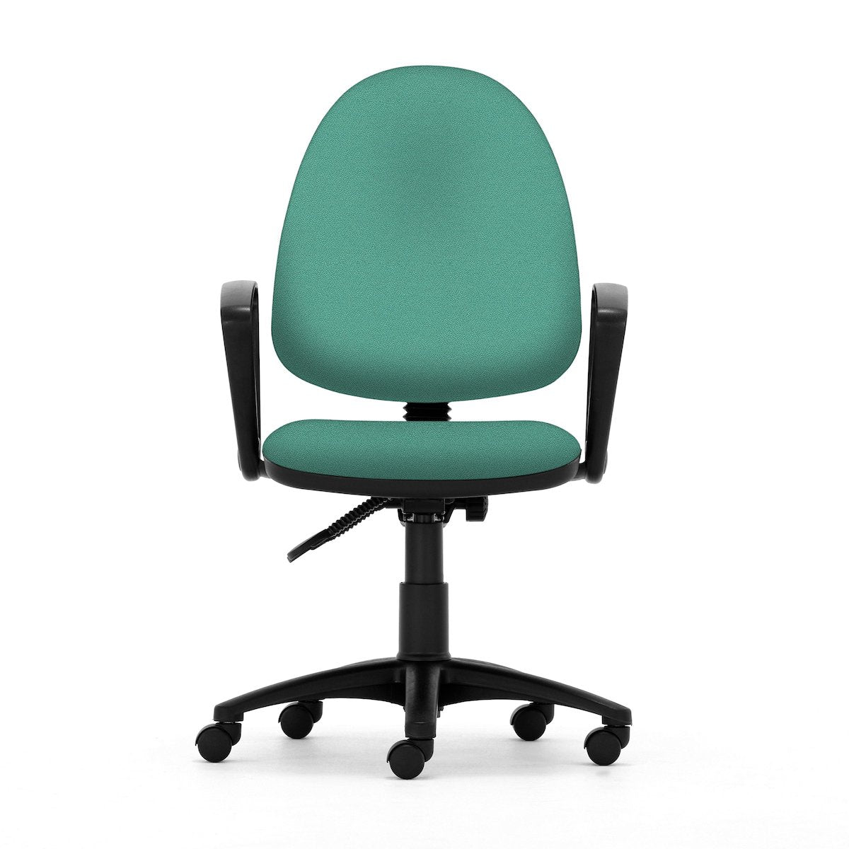 Mercury Task Chair Accessories Torasen Green Fixed Arms 