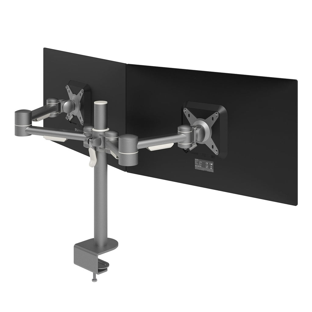 Dataflex Viewmate Monitor Arm - Desk 63 - 2 Monitors - e-furniture