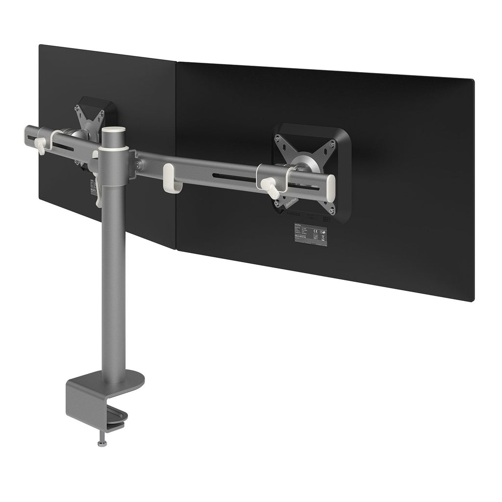Dataflex Viewmate Monitor Arm - Desk 64 - 2 Monitors - e-furniture