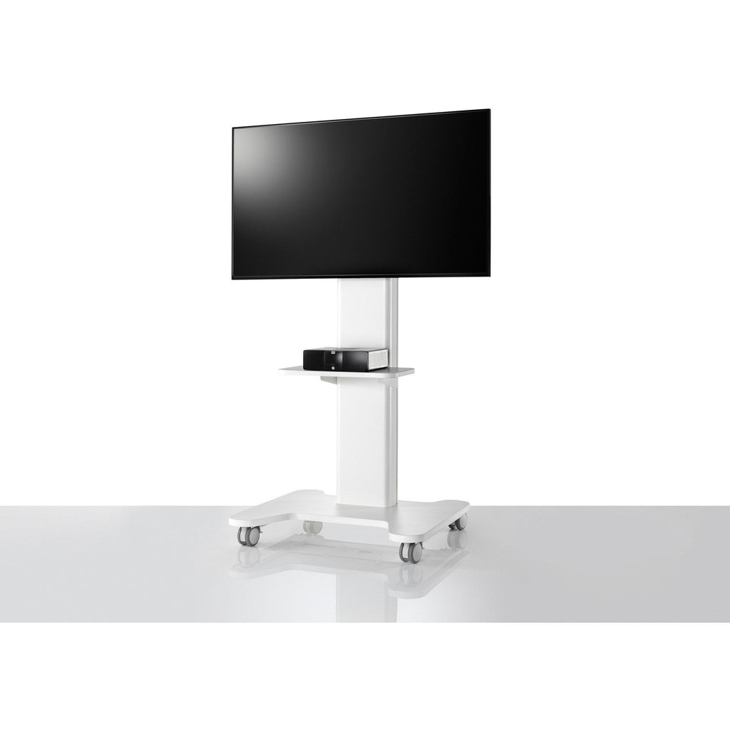 Colebrook Bosson Saunders AV/VC Intro Single Screen Standard Configuration with Shelf - e-furniture