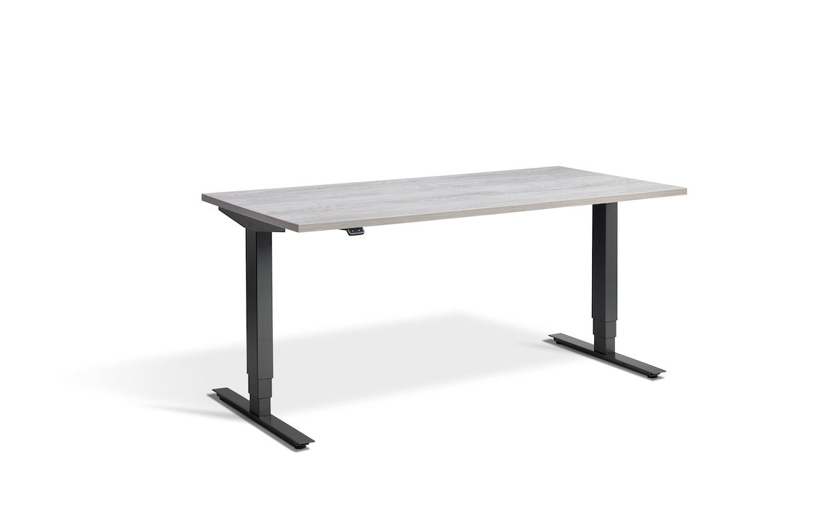 Lavoro Advance Dual Motor Sit-Stand Desk - 700mm Deep Desktops - Anthracite Frame Accessories Lavoro Cascina Pine 1200x700 Anthracite