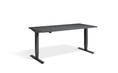 Lavoro Advance Dual Motor Sit-Stand Desk - 700mm Deep Desktops - Anthracite Frame Accessories Lavoro Graphite 1200x700 Anthracite