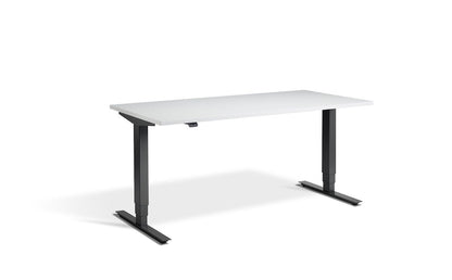 Lavoro Advance Dual Motor Sit-Stand Desk - 700mm Deep Desktops - Anthracite Frame Accessories Lavoro Light Grey 1200x700 Anthracite