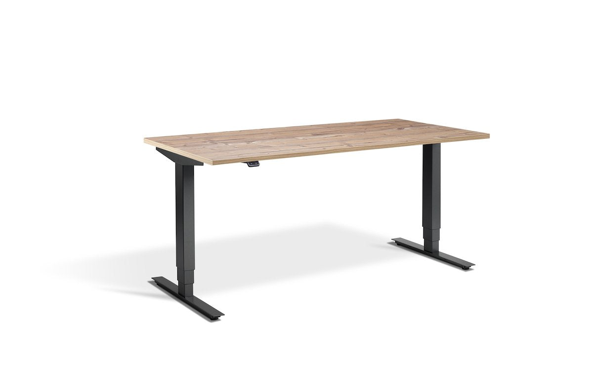 Lavoro Advance Dual Motor Sit-Stand Desk - 800mm Deep Desktops - Anthracite Frame Accessories Lavoro Timber 1200x800 Anthracite