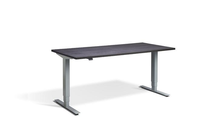 Lavoro Advance Dual Motor Sit-Stand Desk - 700mm Deep Desktops - Silver Frame - e-furniture