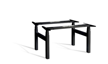 Lavoro Duo - Four Motor Back to Back Sit-Stand Desk Frame Accessories Lavoro Black  