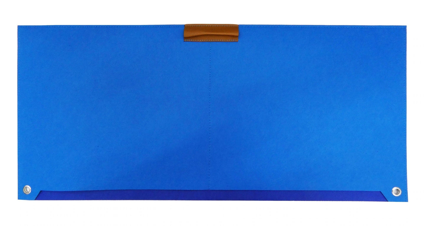 Accuratus Felt Laptop Desk Pad Accessories Accuratus Blue  