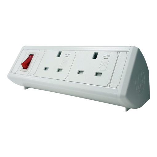 Boost Desktop Power Module with 2 UK Power Sockets Accessories Metalicon   